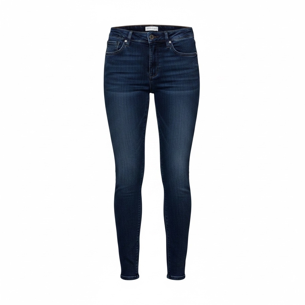 Maison Jules Dark Indigo Skinny Jeans - Women